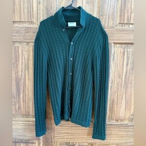 Old Navy Forest Green Knit Cardigan